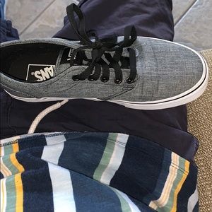 Grey vans